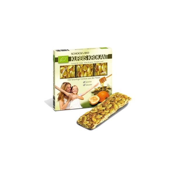 Baton crocant seminte dovleac 25g - SCHOCK`S