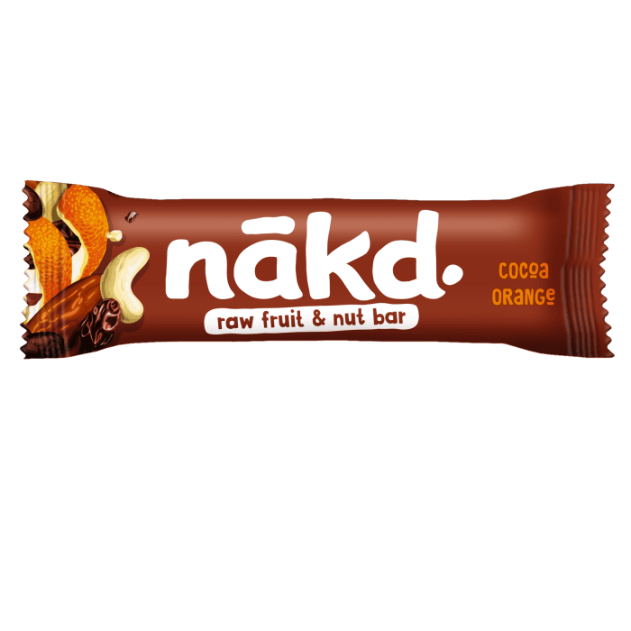 Baton cu cacao si portocala raw vegan