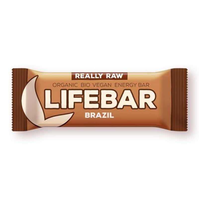 Baton cu nuci braziliene raw Lifebar Bio