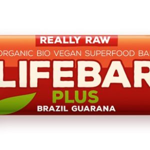 Baton cu nuci braziliene si guarana raw Lifebar Bio