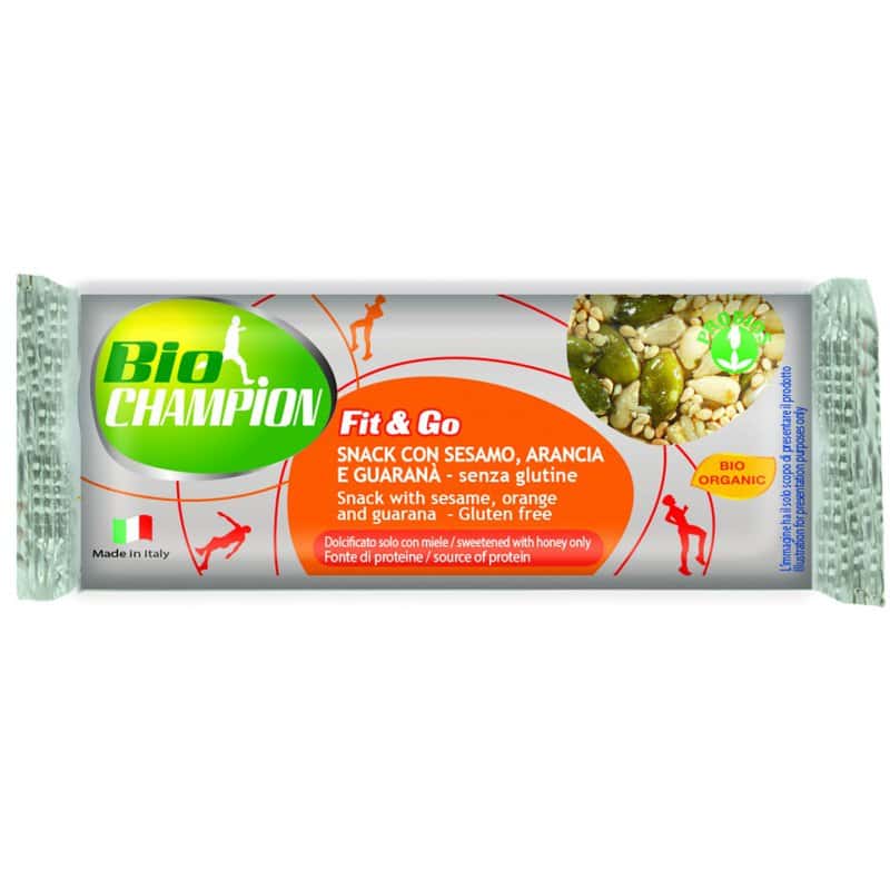 Baton cu susan portocala si guarana Fit&Go