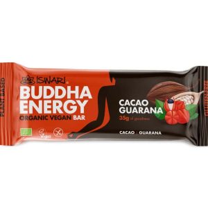 Baton energizant bio cu guarana si cacao Buddha