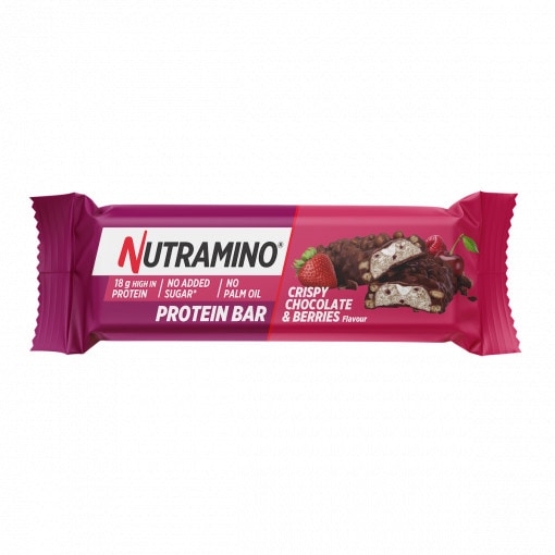 Baton proteic Crispy Chocolate & Berries