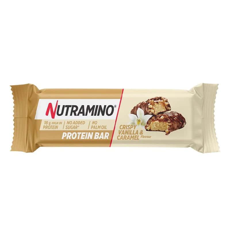 Baton proteic Crispy Vanilla & Caramel