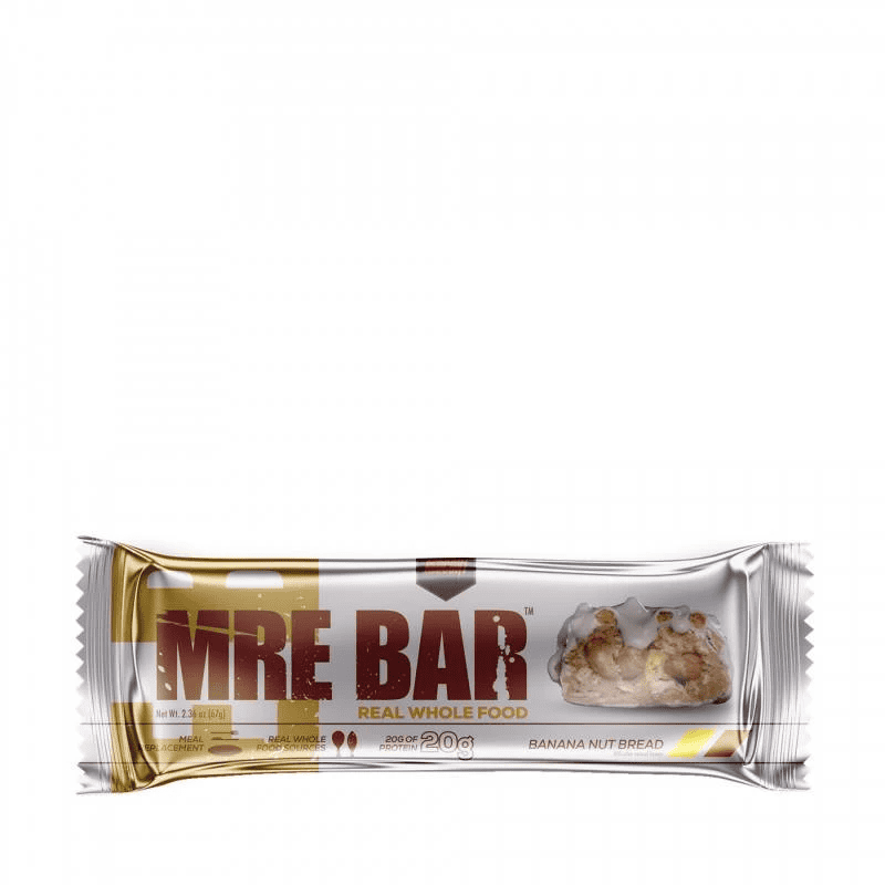 Baton proteic cu aroma de paine cu nuci si banane MRE Bar