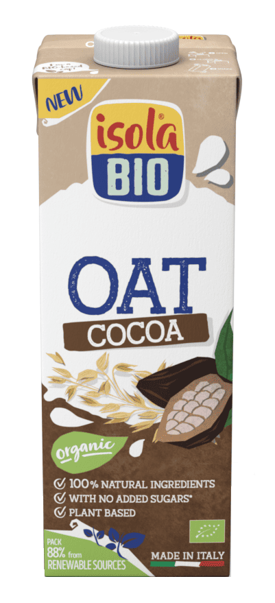 Bautura din ovaz cu cacao, 1000ml, Isola Bio 1 Bautura din ovaz cu cacao
