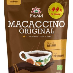 Bautura instant energizanta bio vegana Macaccino Original Reishi