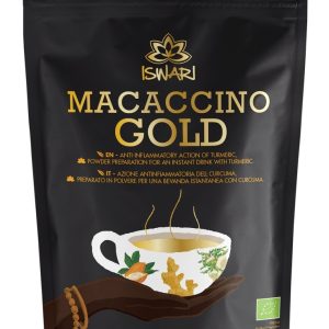 Bautura instant functionala bio vegana Macaccino Gold