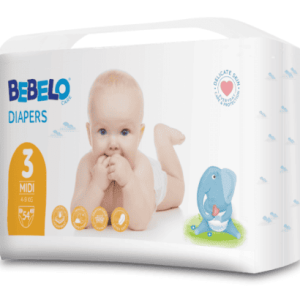 Bebelo Scutece Midi Numarul 3