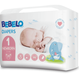 Bebelo Scutece pentru nou nascuti Numarul 1