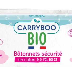 Betisoare cu bumbac securizate pentru bebelusi