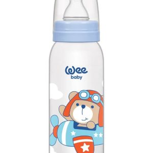 Biberon cu tetina rotunda