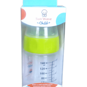 Biberon sistem ventilatie 140ml - SUN WAVE PHARMA