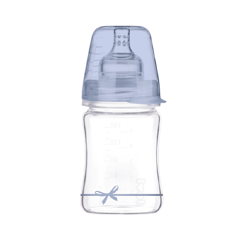 Biberon sticla baieti Diamond Glass Baby Shower