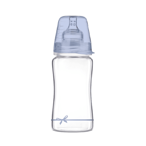 Biberon sticla baieti Diamond Glass Baby Shower