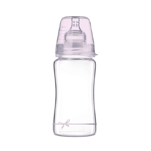 Biberon sticla fete Diamond Glass Baby Shower