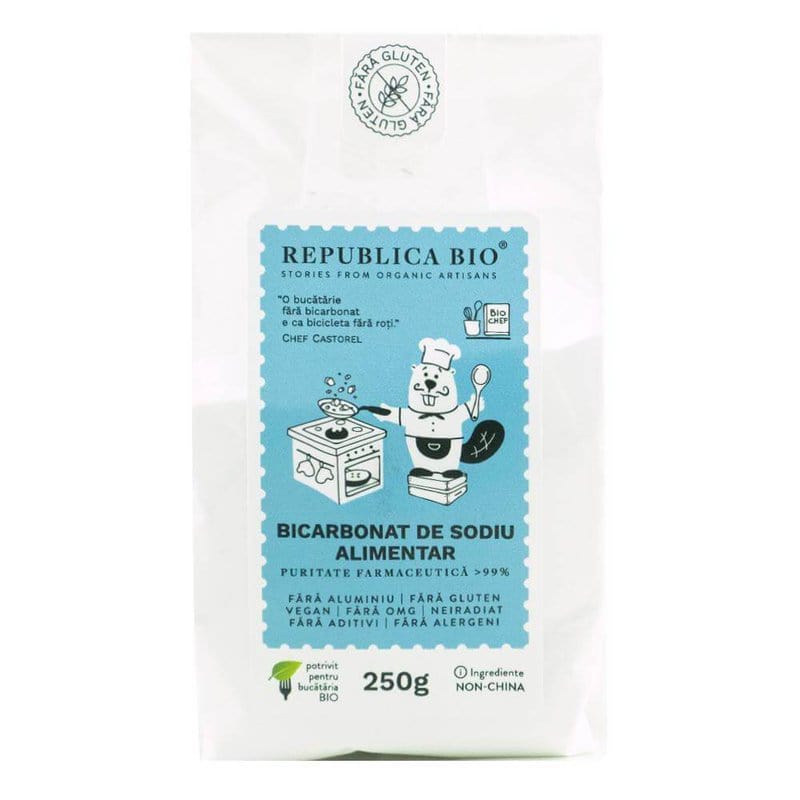 Bicarbonat de sodiu alimentar fara gluten