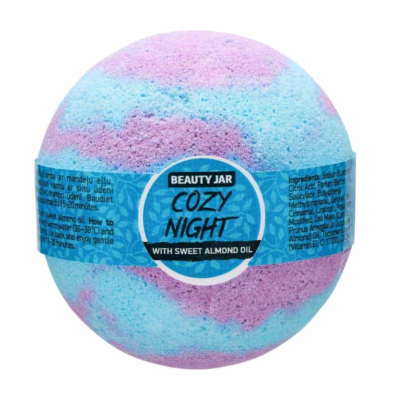 Bila de baie efervescenta cu aroma de ghimbir Cozy Night