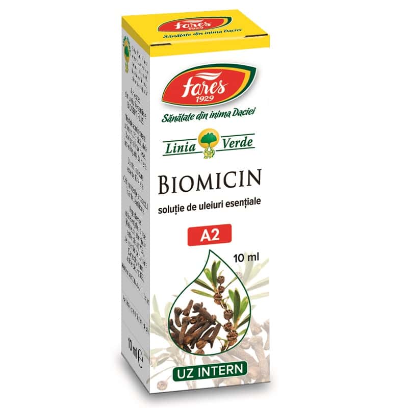 Biomicin solutie cu uleiuri esentiale A2