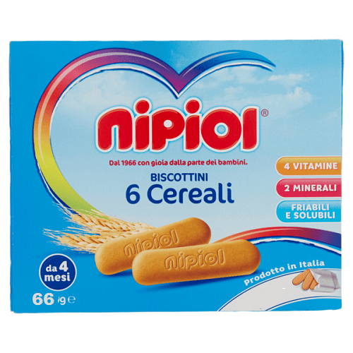 Biscuiti Nipiol cu 6 cereale