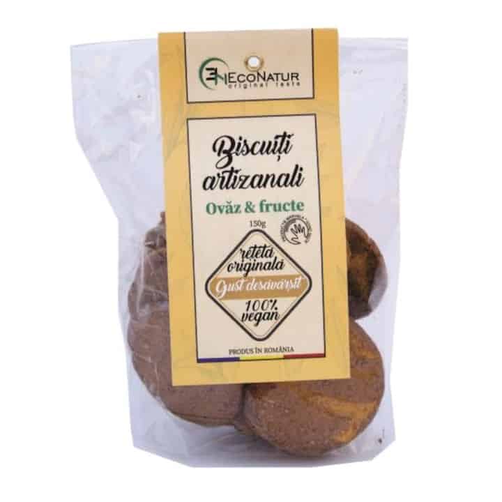 Biscuiti artizanali cu ovaz si fructe