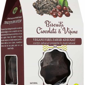 Biscuiti ciocolata si visine