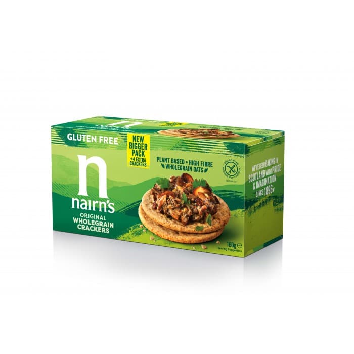 Biscuiti crackers fara gluten din ovaz integral