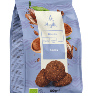 Biscuiti cu cacao Bio