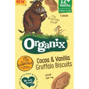 Biscuiti cu cacao si vanilie Gruffalo +12 luni Bio