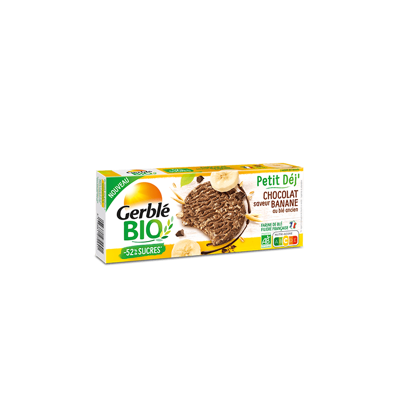 Biscuiti cu ciocolata si banane