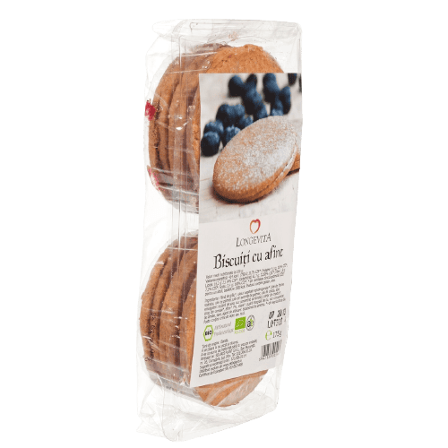 Biscuiti cu crema de afine Bio
