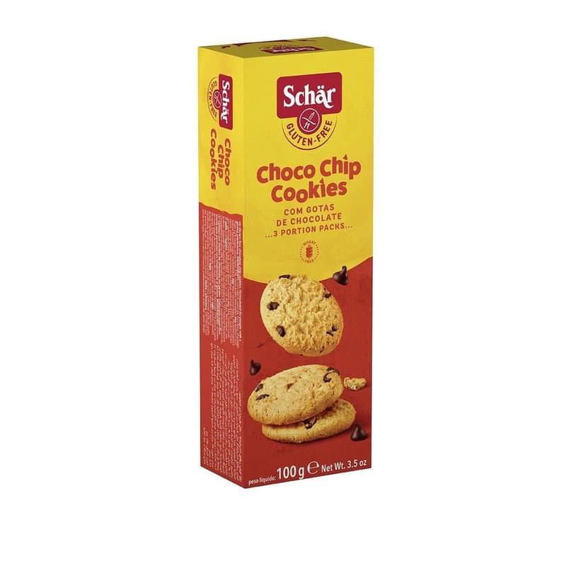 Biscuiti cu fulgi de ciocolata fara gluten Choco Chip Cookies