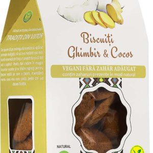 Biscuiti cu ghimbir si cocos