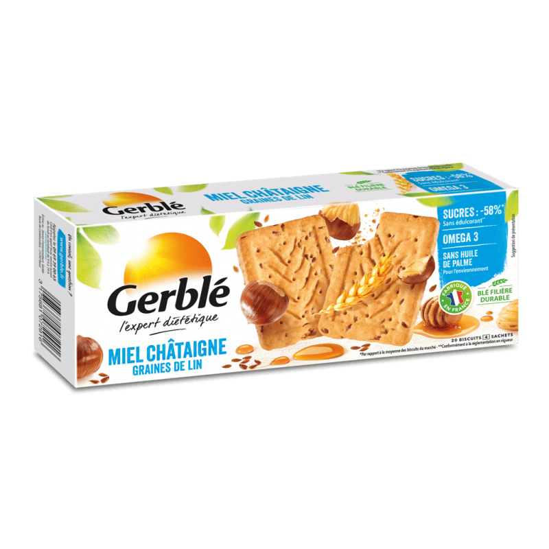 Biscuiti cu miere si castane