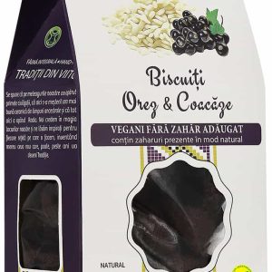 Biscuiti cu orez si coacaze