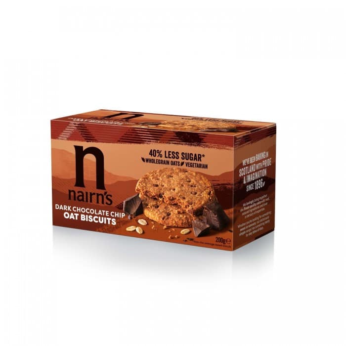 Biscuiti din ovaz integral cu ciocolata