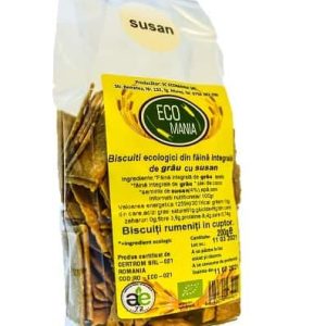 Biscuiti integrali cu seminte de susan