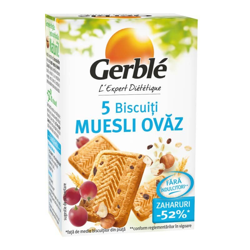 Biscuiti minipack cu musli si ovaz
