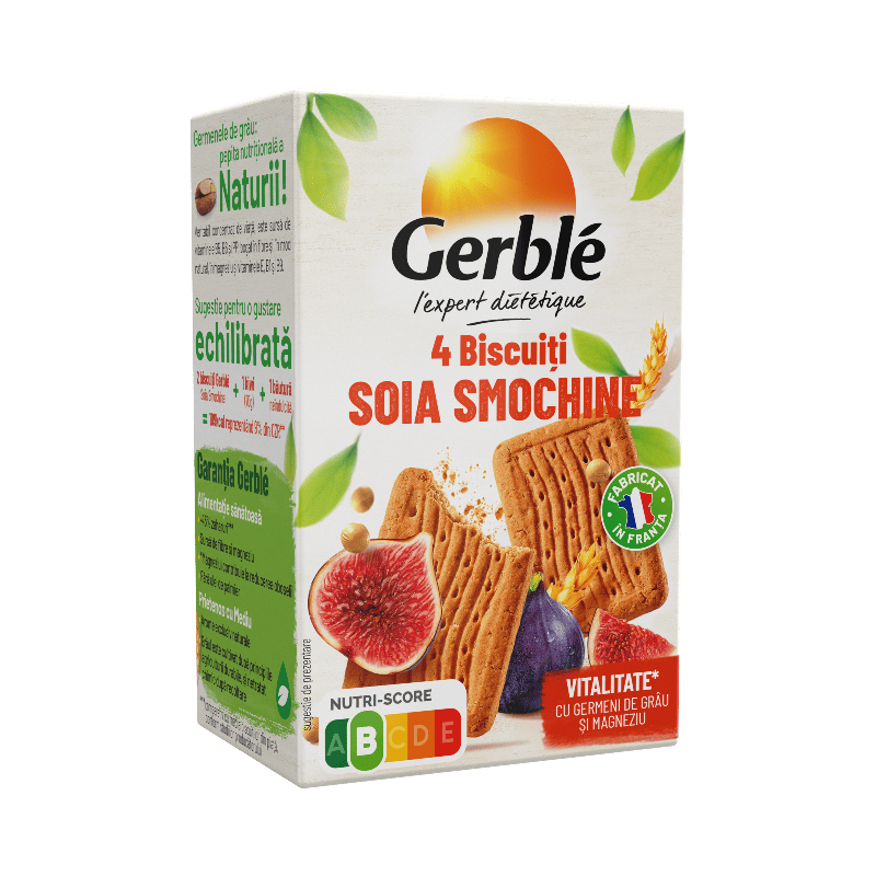 Biscuiti minipack cu soia si smochine