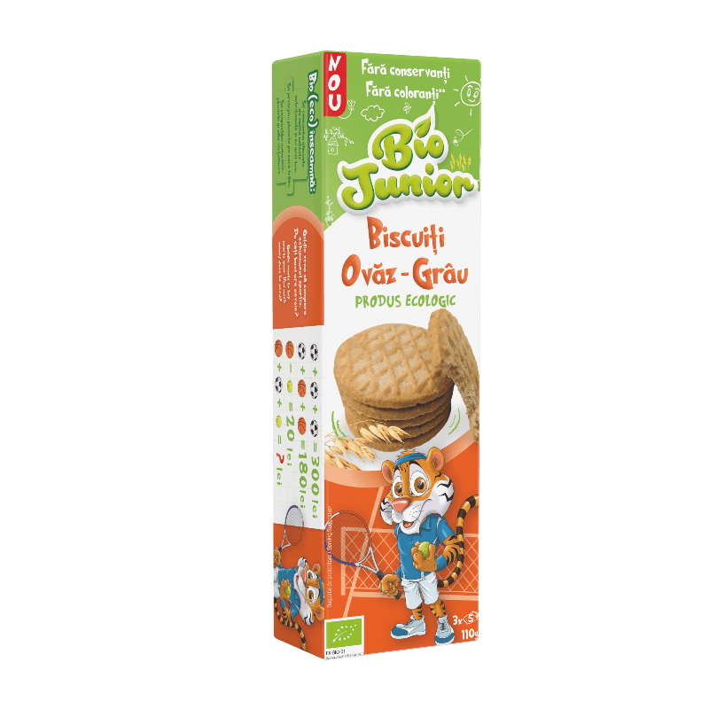 Biscuiti ovaz-grau Bio