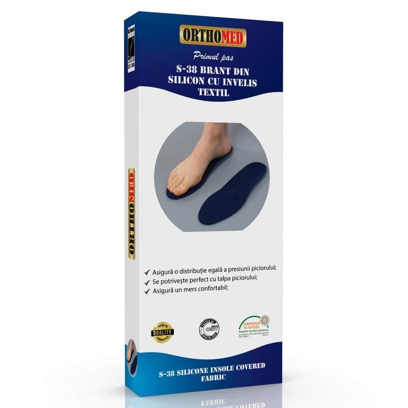 Brant din silicon cu invelis textil Marimea XXXL