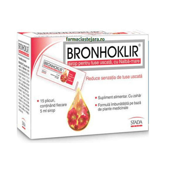 Bronhoklir pentru tuse uscata