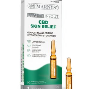 CBD Skin Relief cu canabidiol + apa de hamamelis + vitamina c stabilizata + vitamina B3