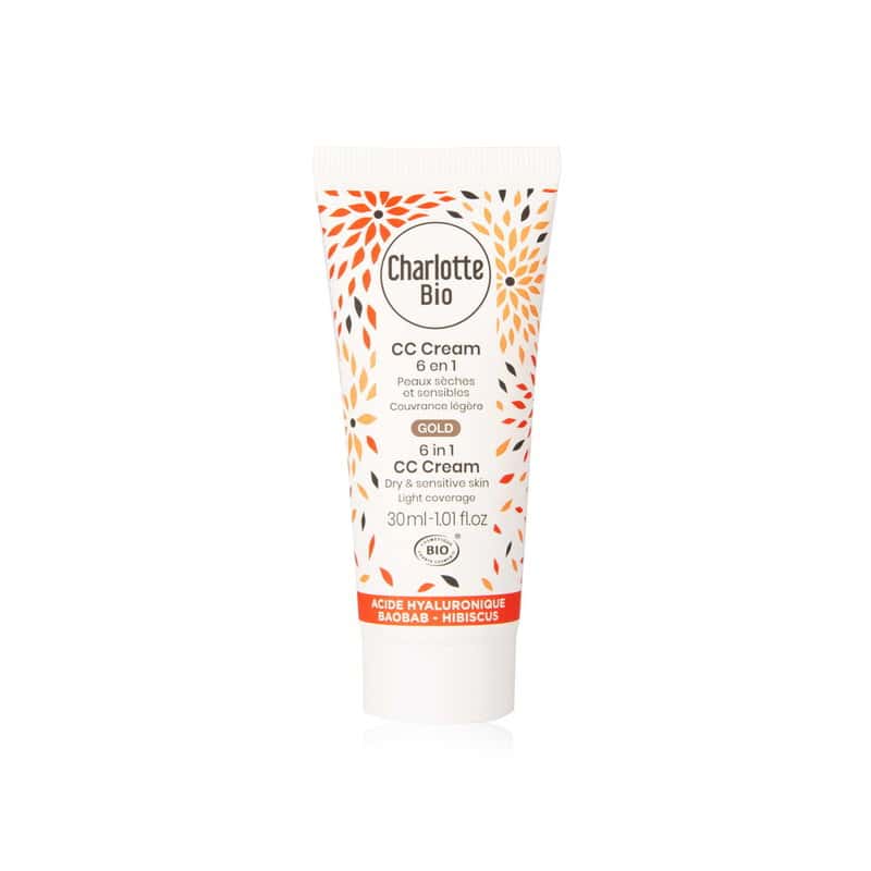 CC Cream bio 6in1 pentru piele uscata si sensibila Gold