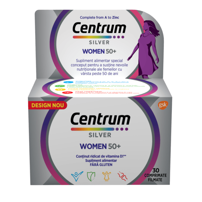 CENTRUM SILVER 50+ FEMEI CT*30CPR