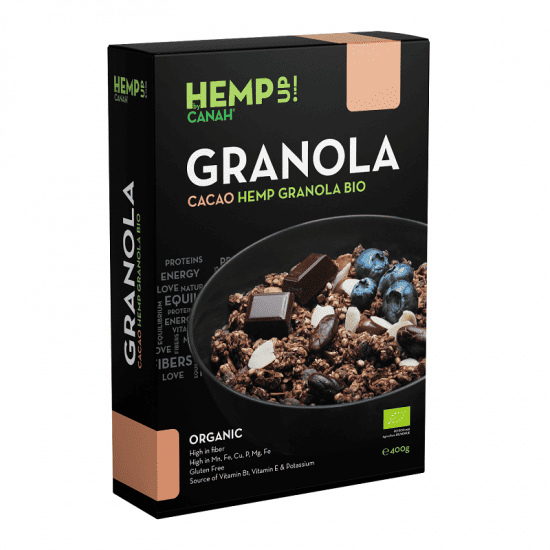 Cacao Hemp Granola Bio