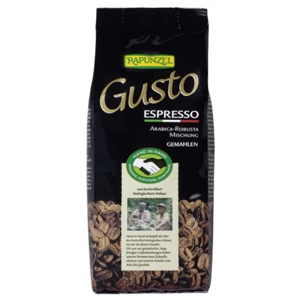 Cafea macinata bio Gusto Espresso