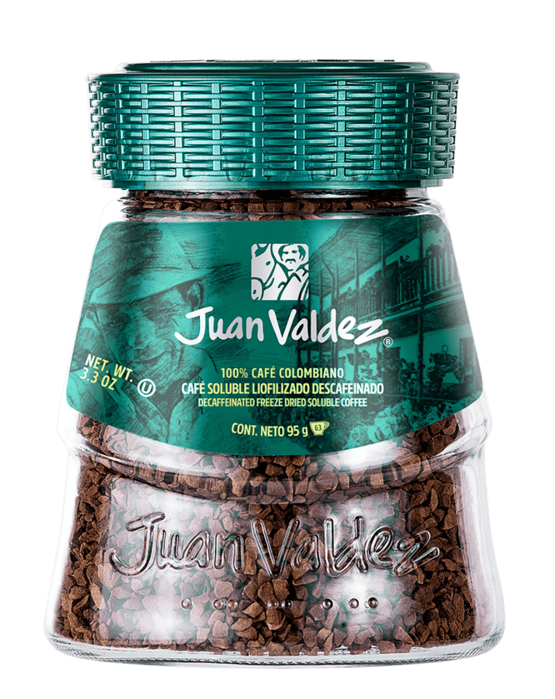 Cafea solubila liofilizata Decaf, 95g, Juan Valdez 1 Cafea solubila liofilizata Decaf