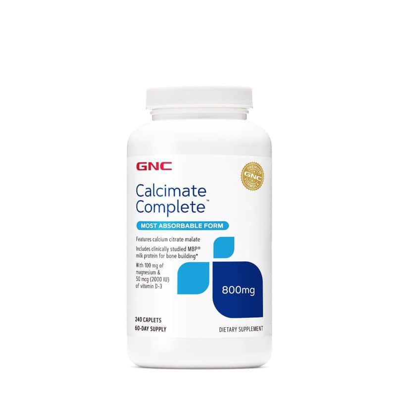 Calciu 800mg cu magneziu si vitamina D-3 Calcimate Plus
