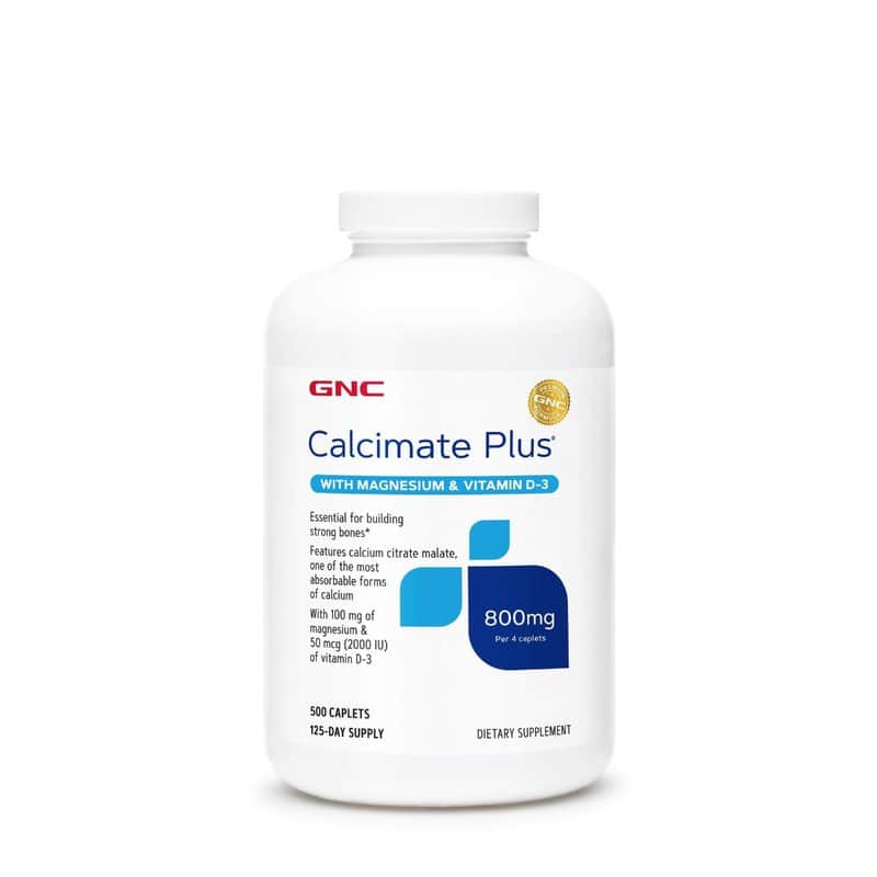 Calciu 800mg cu magneziu si vitamina D-3 Calcimate Plus